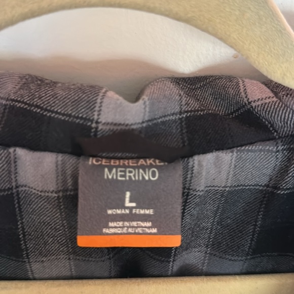 Icebreaker merino wool coat black - Picture 3 of 6